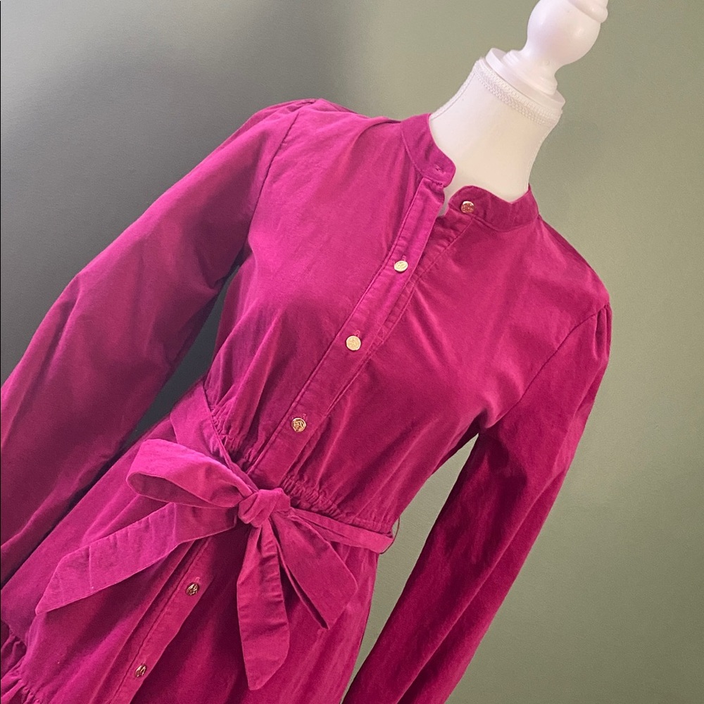 Draper James 97% cotton pink dress - Picture 3 of 7
